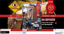 Desktop Screenshot of chapam.com.br